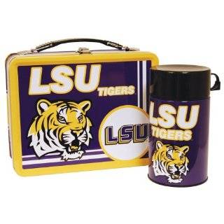  LSU Tigers Lunch Box Cooler Bag Insulated LSU   Top 