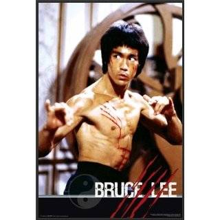 com Professionally Framed Bruce Lee Enter the Dragon Karate Nunchucks 