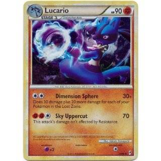  Pokemon Legend HS2 Unleashed Single Card Lucario #19 Rare 