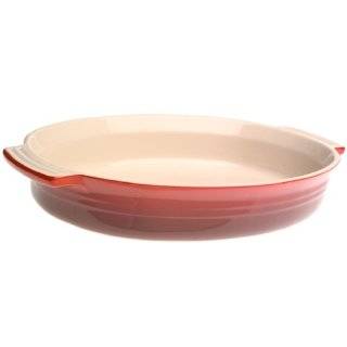 Le Creuset Stoneware 14 Inch Oval Baking Dish, Cherry