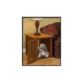  Chew proof Wooden Dog Crate Large Oak